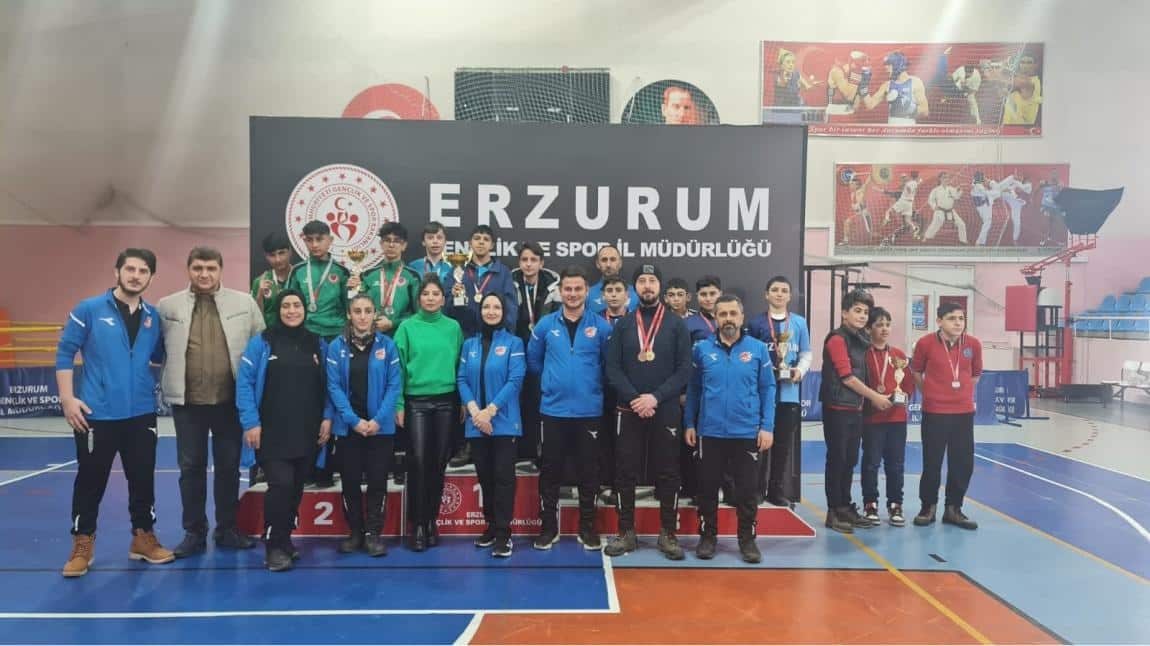 Erzurum Okul Sporları Dart Kategorisi 1. Ve 3. lük Dereceleri